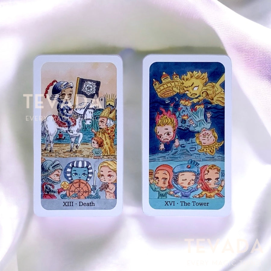 Unlock your intuition with the Little Theater Tarot—a whimsical 78-card deck. Dive into its unique storytelling approach, where Major Arcana cards are enriched by three supporting characters!