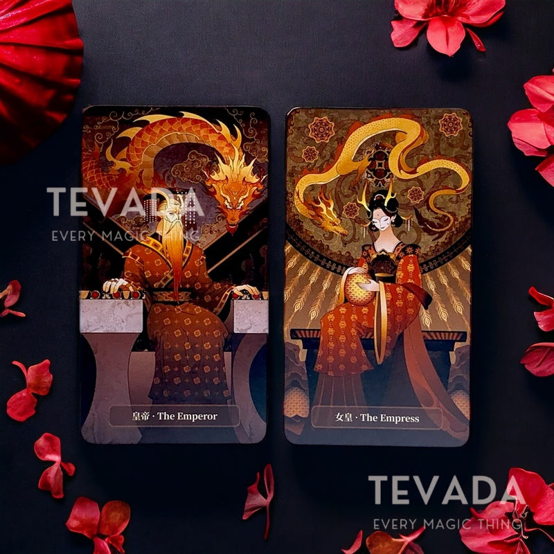 Welcome to LóngTarot, rooted in the Year of the Dragon's rich tapestry. Immerse yourself in the wisdom of an ancient sage being, casting a tranquil spell resonating with the dragon's luck.