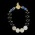 Embrace power and protection with the GOLDEN NAGA Lucky Beads Gemstone Bracelet. Featuring Lapis Lazuli and Black Onyx, this bracelet is a symbol of strength and prosperity