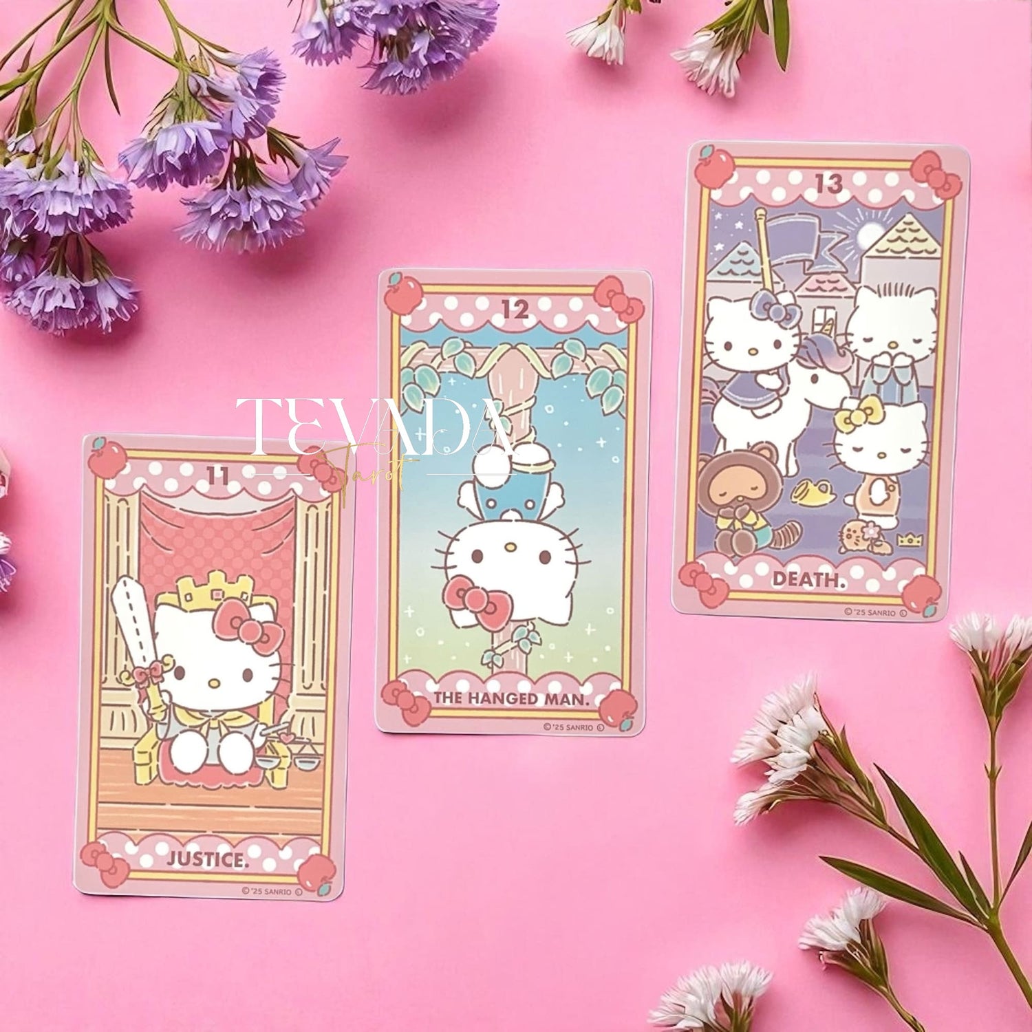 Discover Luna’s Hello Kitty Tarot—78 charming cards with a full-color guidebook. Perfect for beginners or collectors seeking intuitive readings, healing, and magical self-discovery.