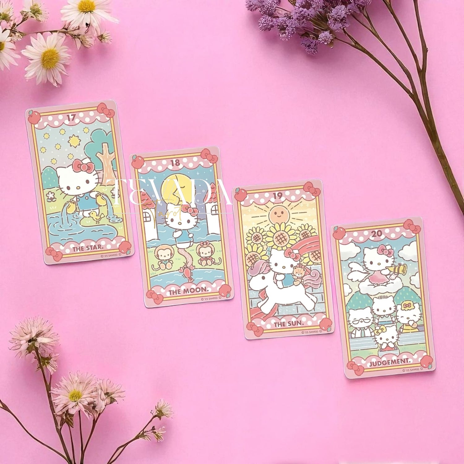 Discover Luna’s Hello Kitty Tarot—78 charming cards with a full-color guidebook. Perfect for beginners or collectors seeking intuitive readings, healing, and magical self-discovery.