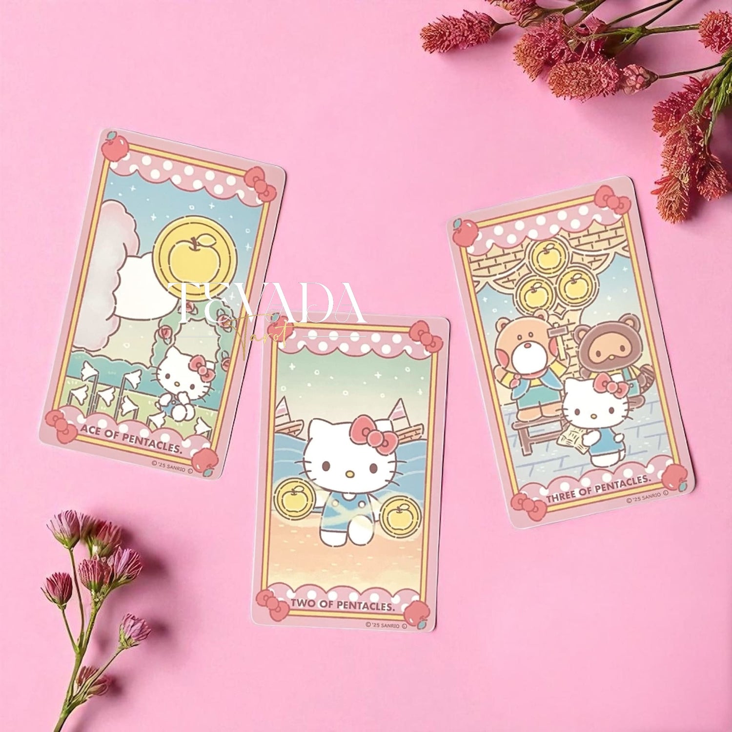 Discover Luna’s Hello Kitty Tarot—78 charming cards with a full-color guidebook. Perfect for beginners or collectors seeking intuitive readings, healing, and magical self-discovery.