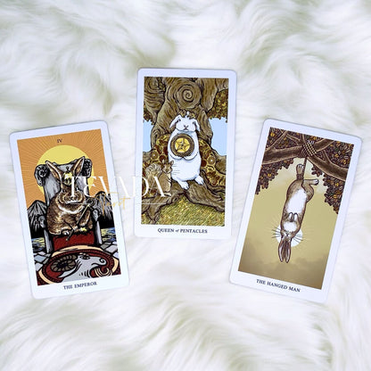 Channel your inner bunny with the Lunalapin Tarot V2!  This enchanting deck uses playful art and intuitive messages to guide you on your path to self-discovery.  Perfect for tarot beginners &amp; enthusiasts!