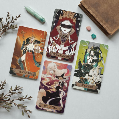 Awaken your inner witch with the Magic Awakening Tarot DELUXE Edition — a collector’s deck woven with forest magic, ancient pacts, and intuitive guidance for your spiritual journey.