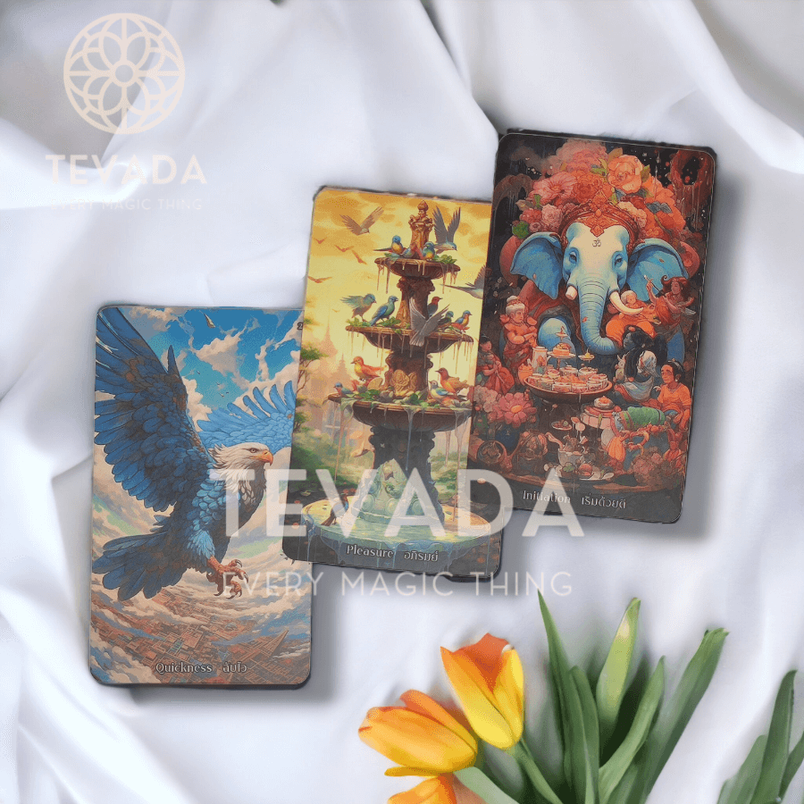 Magic Planet Oracle: an intuitive tool for celestial guidance. Unlock the universe's secrets with our beautifully illustrated cards. Perfect for Cute Tarot searches