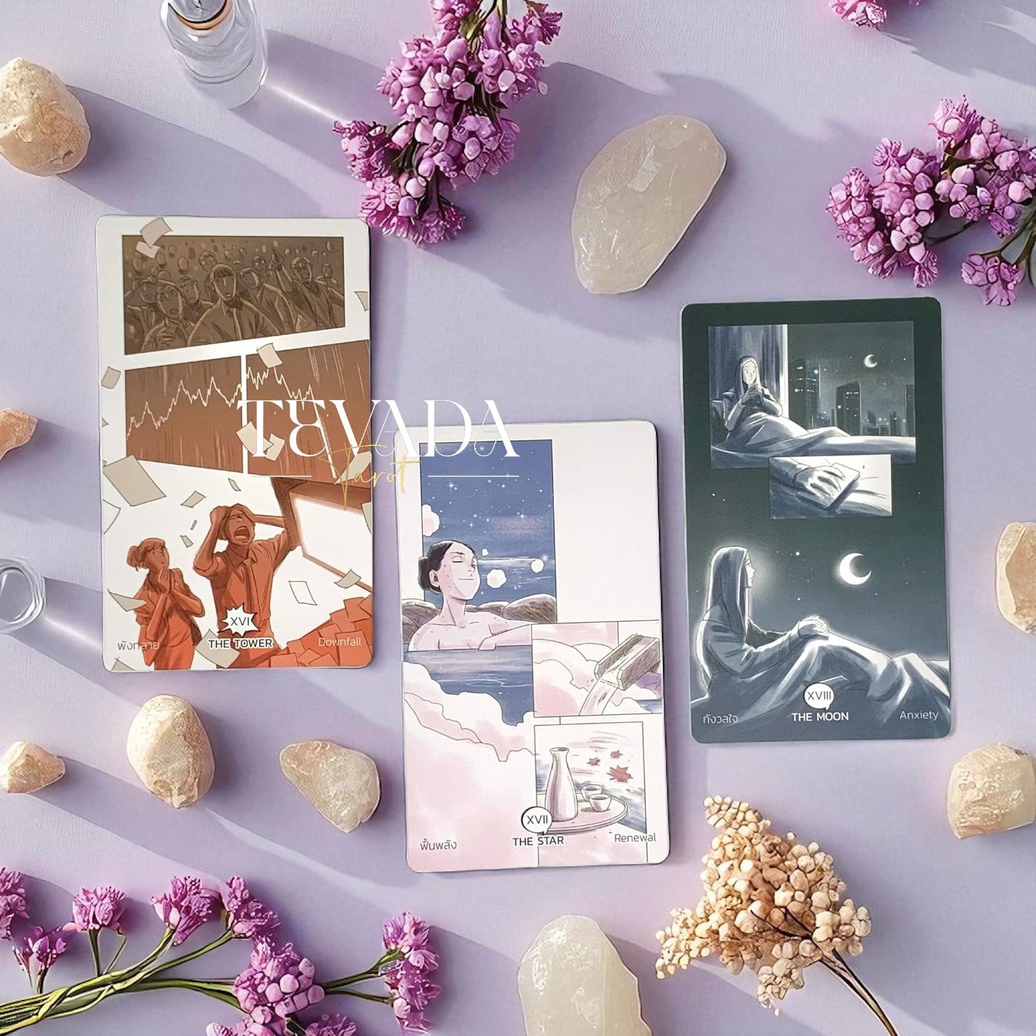 Discover the Manga Tarot, a 78-card deck blending intuitive guidance and manga artistry. Unlock insight, embrace clarity, and explore self-discovery through powerful storytelling.