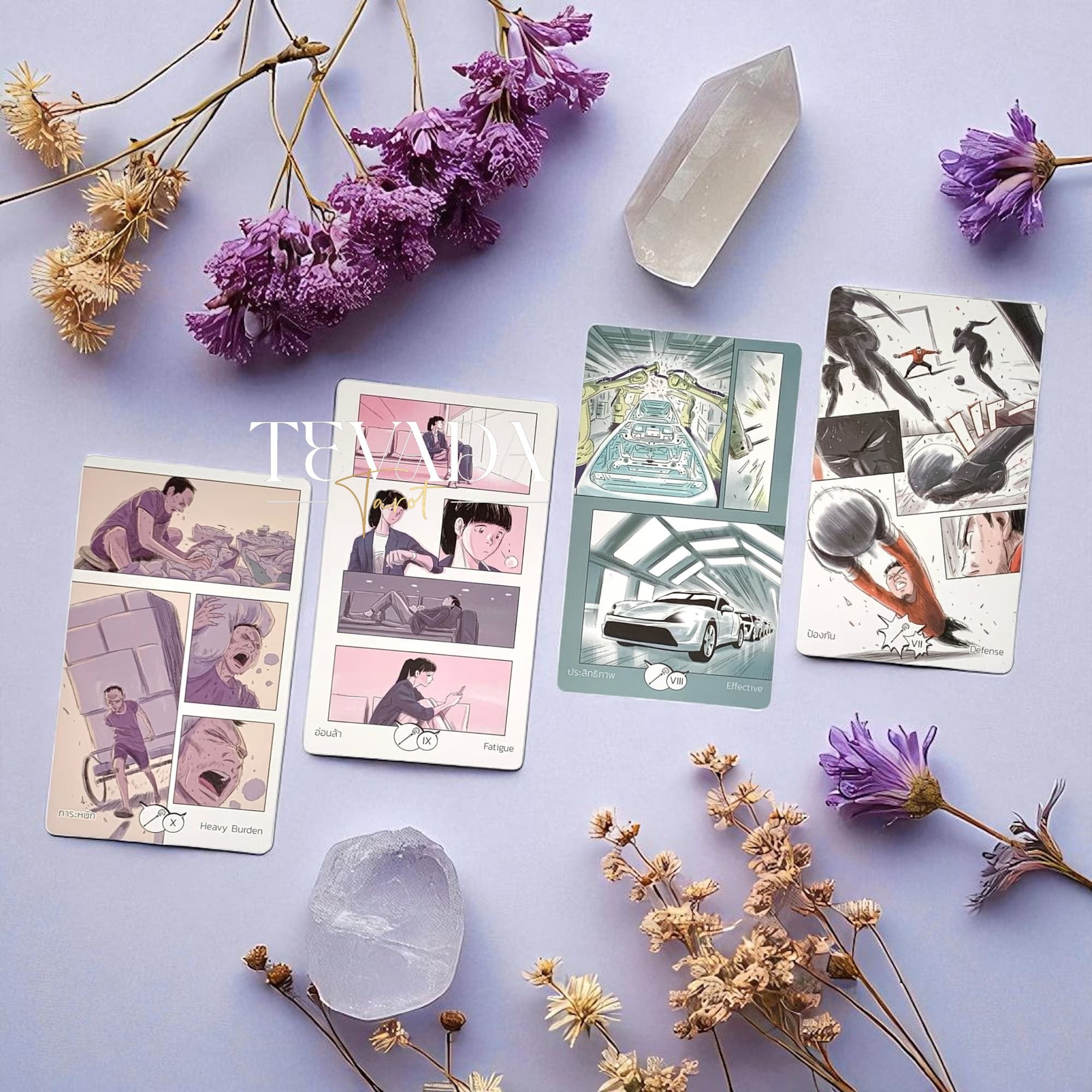 Discover the Manga Tarot, a 78-card deck blending intuitive guidance and manga artistry. Unlock insight, embrace clarity, and explore self-discovery through powerful storytelling.
