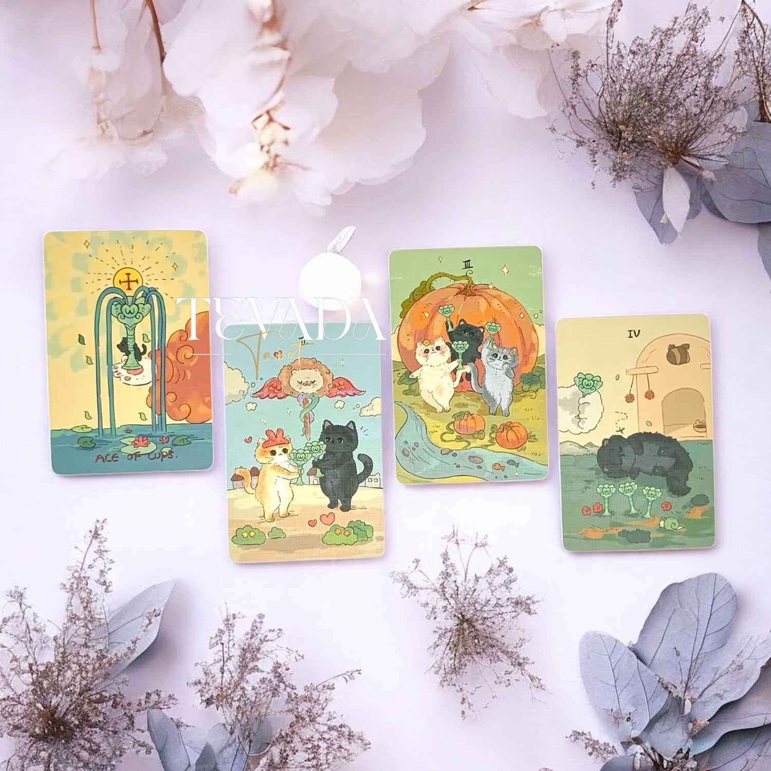 Discover the Mita Cat Tarot Pocket—78 magical cat-themed tarot cards for intuitive readings, guidance, and daily inspiration. Perfect for tarot lovers and beginners alike.
