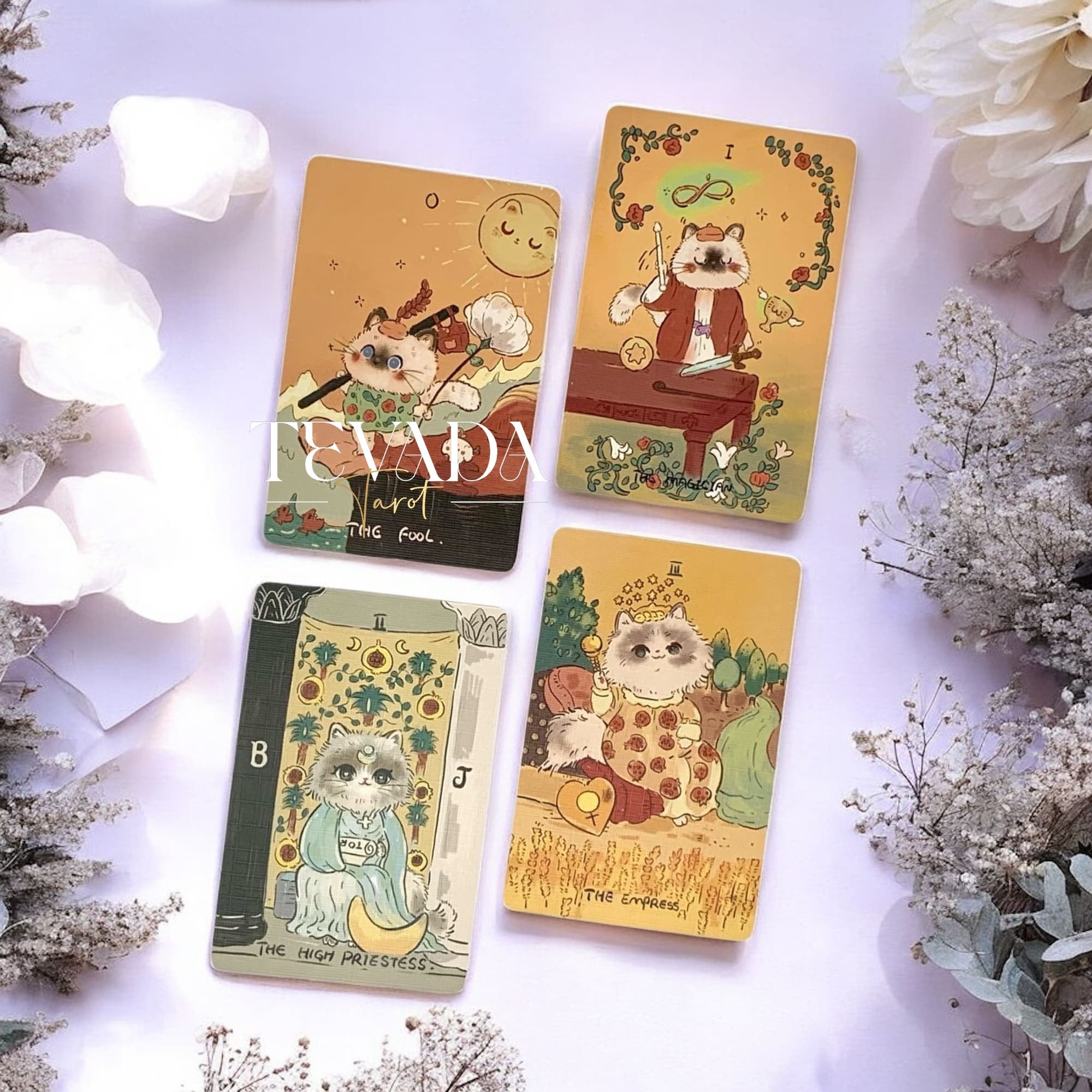 Discover the Mita Cat Tarot Pocket—78 magical cat-themed tarot cards for intuitive readings, guidance, and daily inspiration. Perfect for tarot lovers and beginners alike.