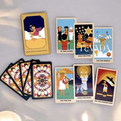 Unlock intuitive guidance with the Monsoon Island Tarot. Featuring 78 vibrant, minimalist cards, this deck blends storybook charm with approachable wisdom for seekers of all levels.