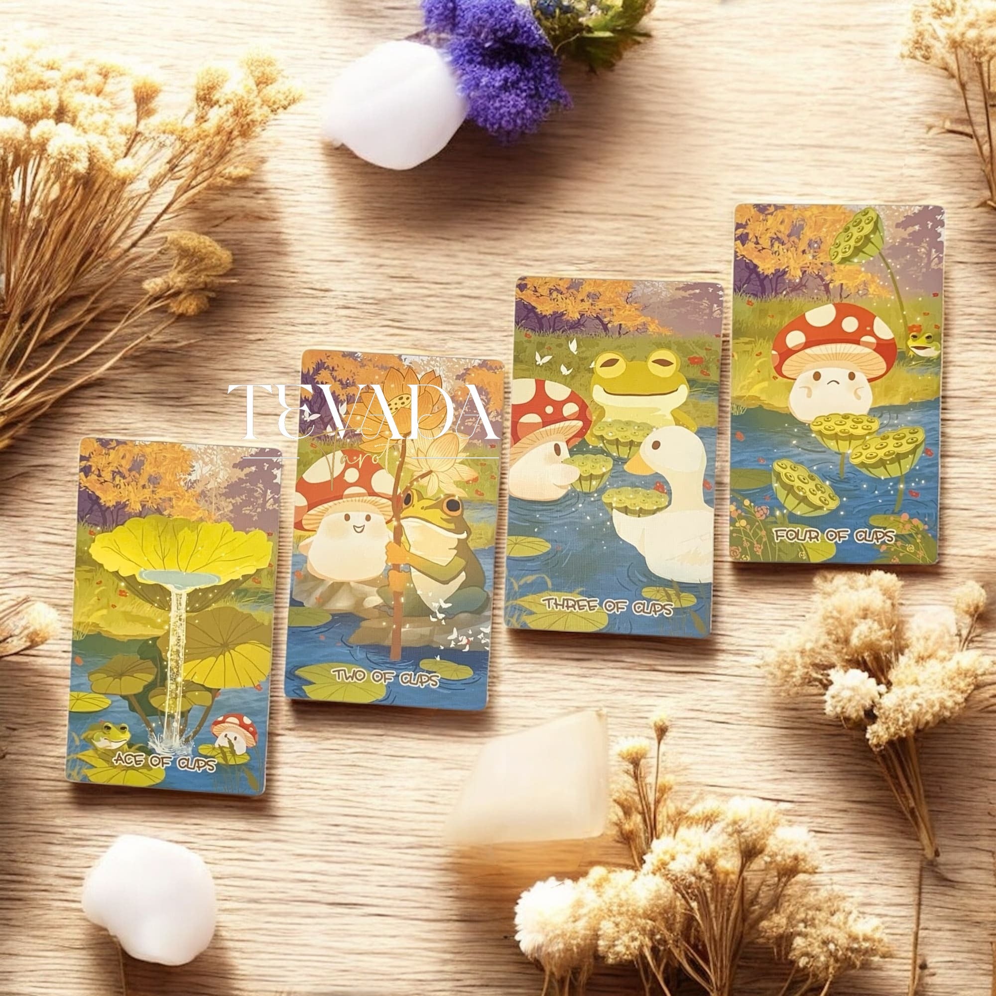 Explore the Mushroom Tarot DELUXE Edition—78 intuitively illustrated cards inspired by the wisdom of nature, guiding you through growth, balance, and spiritual transformation.