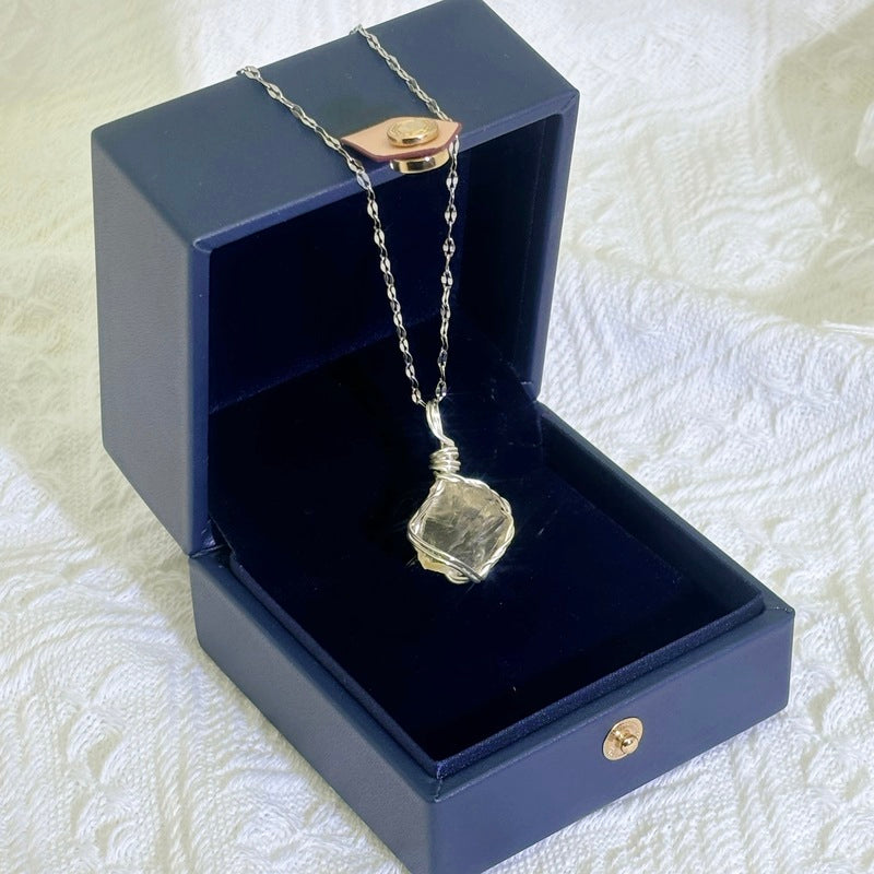 Attract abundance with our Citrine Mystic Crystal Pendant Necklace! Handcrafted for prosperity, confidence, and positive energy, this gold quartz charm is perfect for spiritual healing and manifestation.