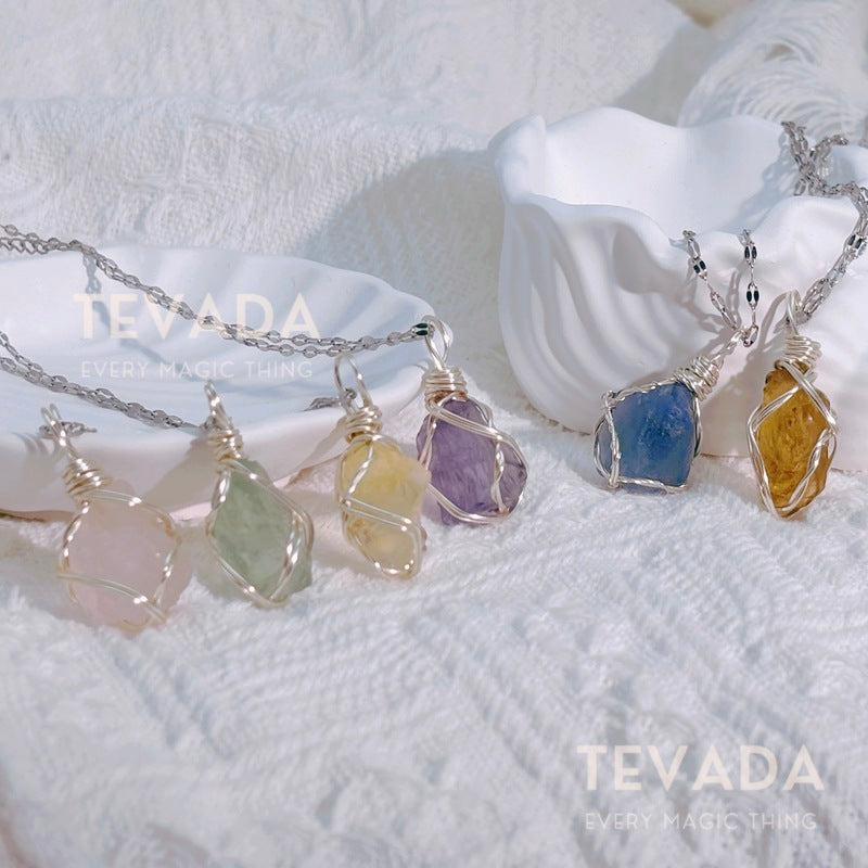 Enhance spiritual practices with Mystic Crystal Pendants. Choose Citrine for prosperity, Amethyst for calm, or Rose Quartz for love. Perfect for rituals!