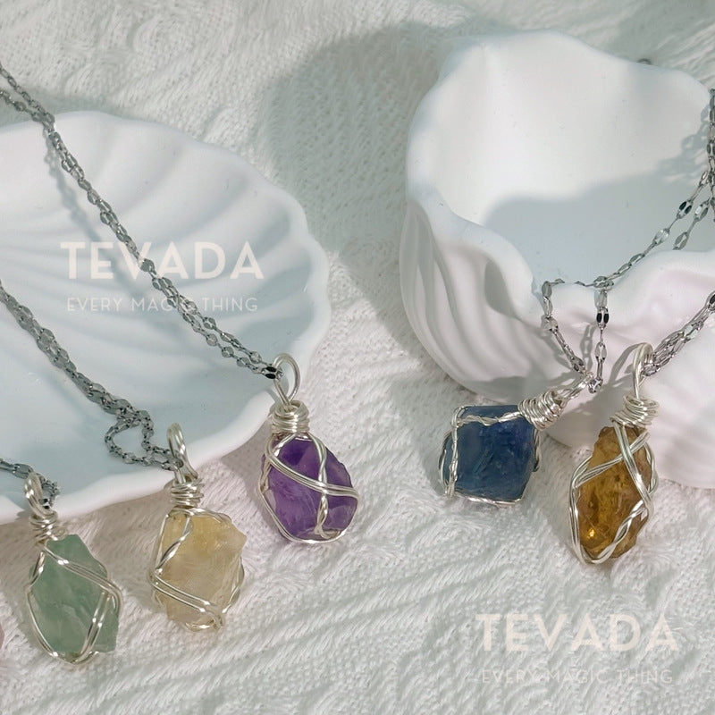 Enhance spiritual practices with Mystic Crystal Pendants. Choose Citrine for prosperity, Amethyst for calm, or Rose Quartz for love. Perfect for rituals!