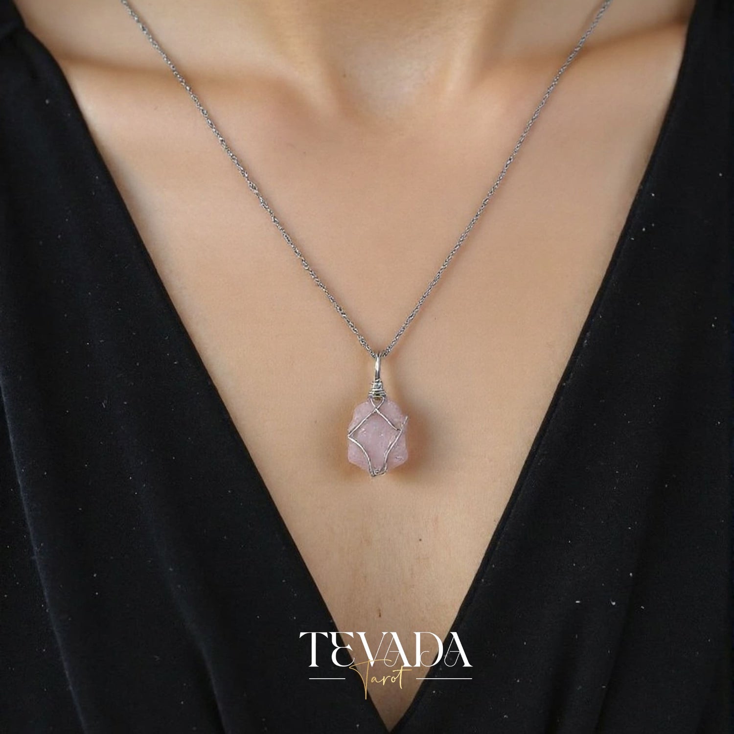 Embrace self-love and emotional healing with the Rose Quartz Mystic Crystal Pendant Necklace. This heart chakra stone attracts love, restores balance, and enhances positive energy for deep spiritual healing.