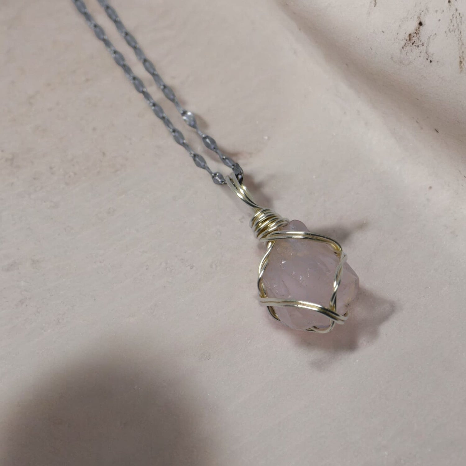 Embrace self-love and emotional healing with the Rose Quartz Mystic Crystal Pendant Necklace. This heart chakra stone attracts love, restores balance, and enhances positive energy for deep spiritual healing.