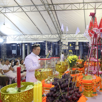 Discover the Naga Devine Dragon Charm Ring, a blend of Thai spirituality and elegance. Imbued with good luck and fortune, this 24K gold-plated amulet is a symbol of protection and prosperity. Embrace mystical charm!