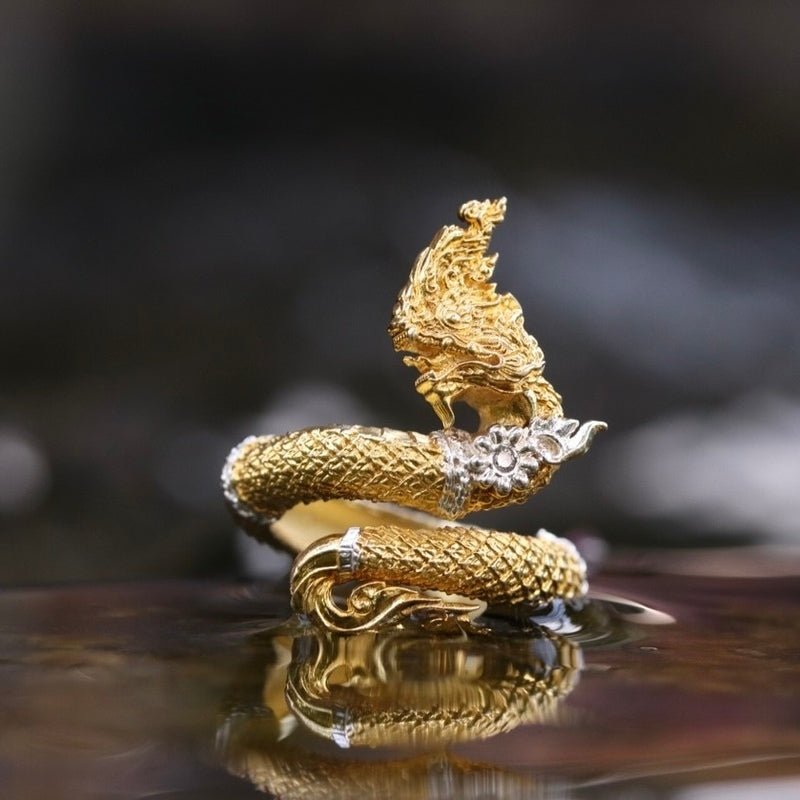 Dragon sale gold ring