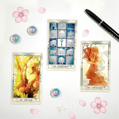 Discover intuitive guidance with Narrative Poem Tarot DELUXE, a 78-card anime-style tarot deck blending poetic storytelling, symbolism, and reflective divination.