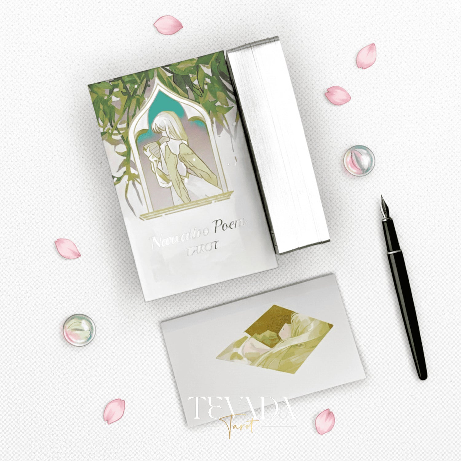 Discover intuitive guidance with Narrative Poem Tarot DELUXE, a 78-card anime-style tarot deck blending poetic storytelling, symbolism, and reflective divination.