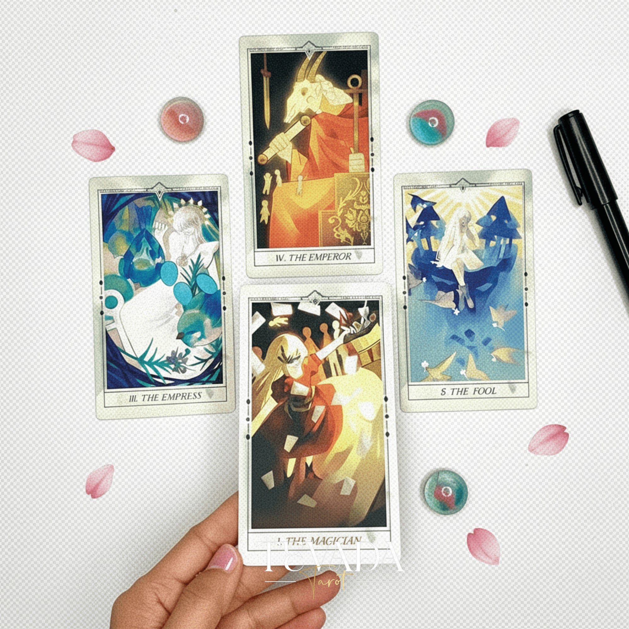 Discover intuitive guidance with Narrative Poem Tarot DELUXE, a 78-card anime-style tarot deck blending poetic storytelling, symbolism, and reflective divination.