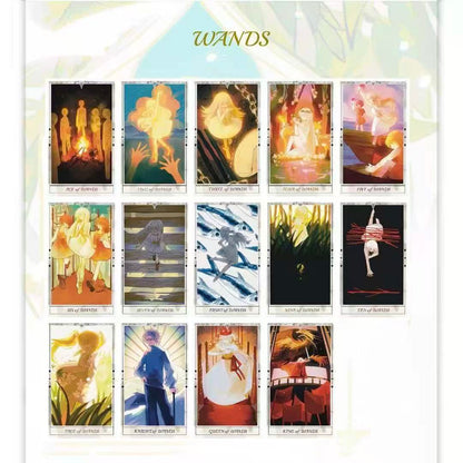 Discover intuitive guidance with Narrative Poem Tarot DELUXE, a 78-card anime-style tarot deck blending poetic storytelling, symbolism, and reflective divination.
