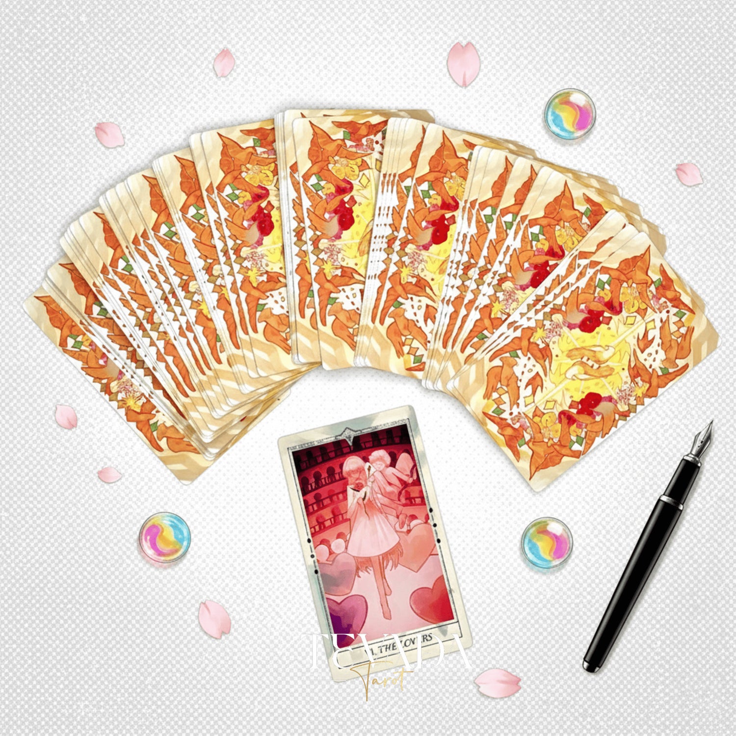 Discover intuitive guidance with Narrative Poem Tarot DELUXE, a 78-card anime-style tarot deck blending poetic storytelling, symbolism, and reflective divination.