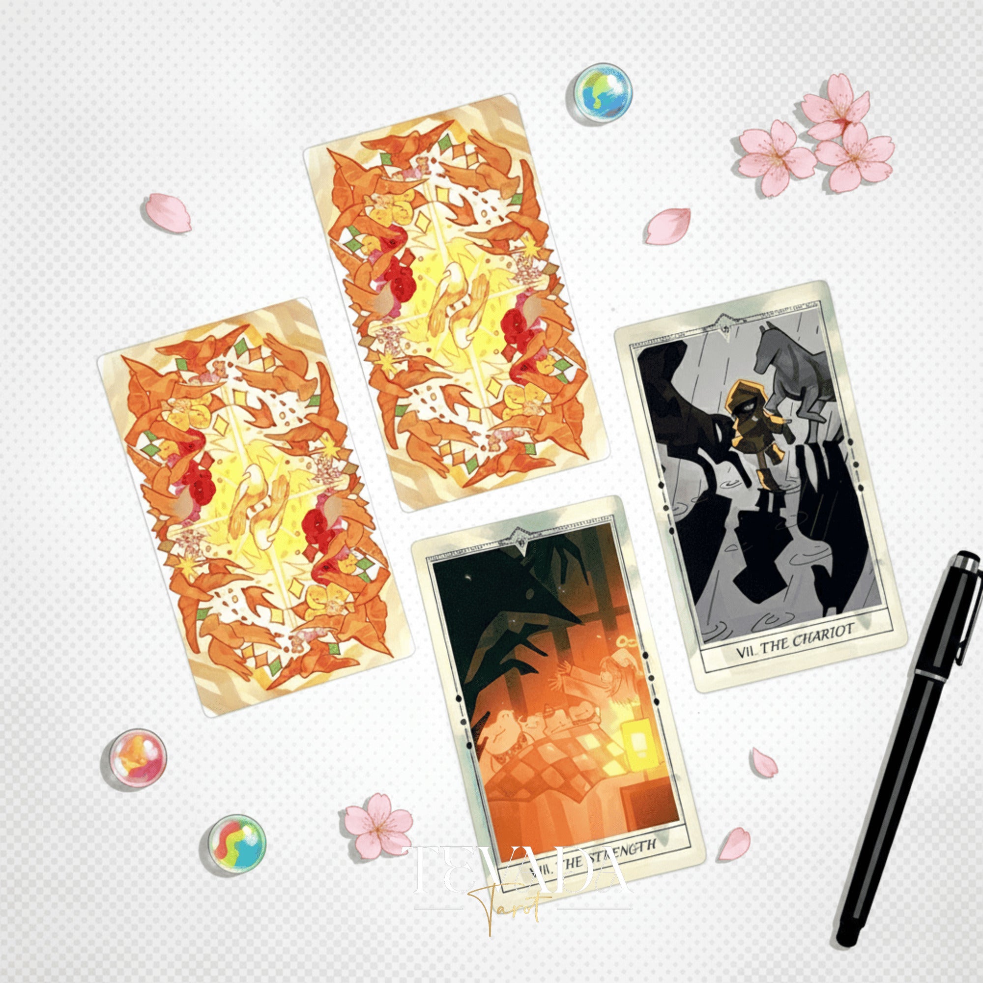 Discover intuitive guidance with Narrative Poem Tarot DELUXE, a 78-card anime-style tarot deck blending poetic storytelling, symbolism, and reflective divination.