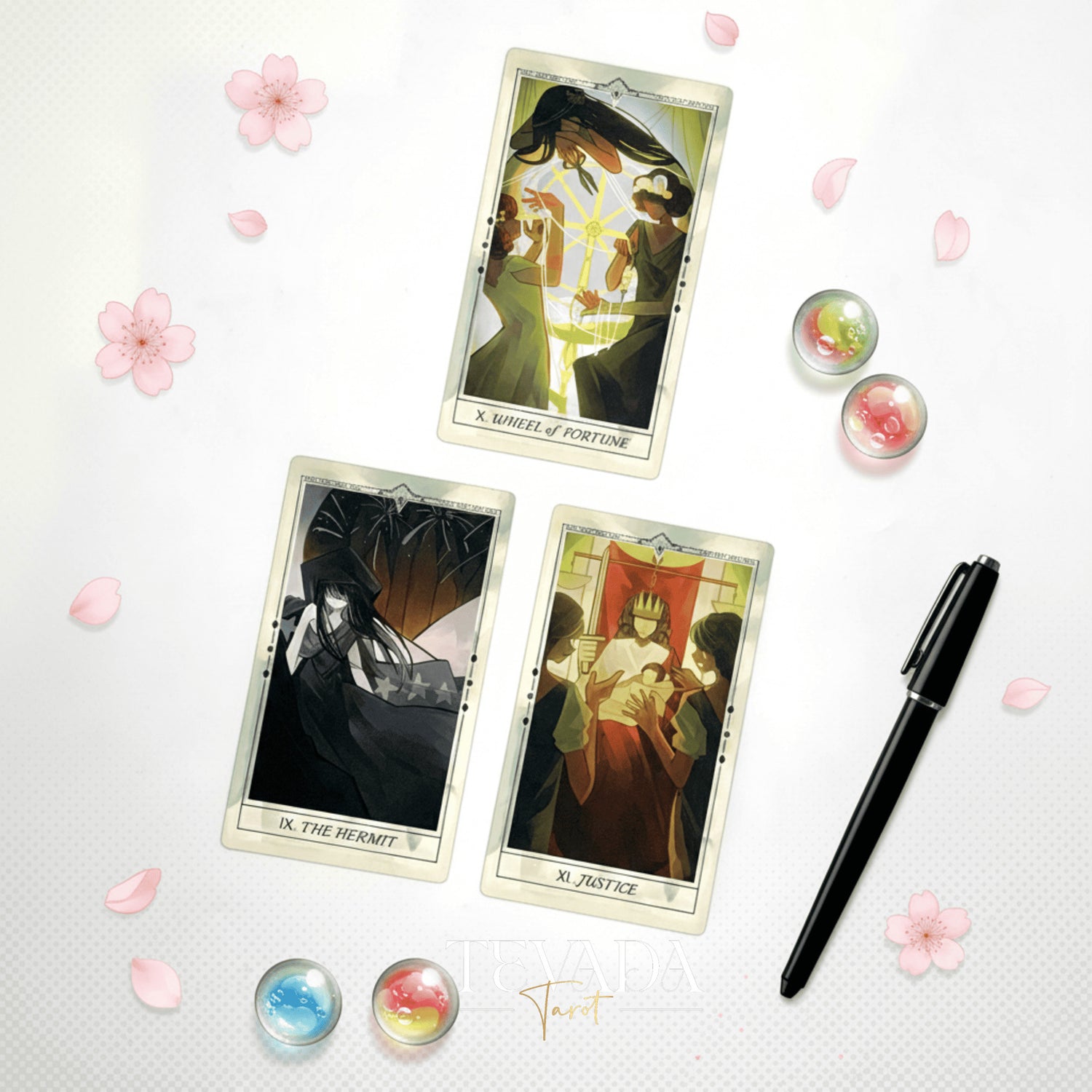 Discover intuitive guidance with Narrative Poem Tarot DELUXE, a 78-card anime-style tarot deck blending poetic storytelling, symbolism, and reflective divination.