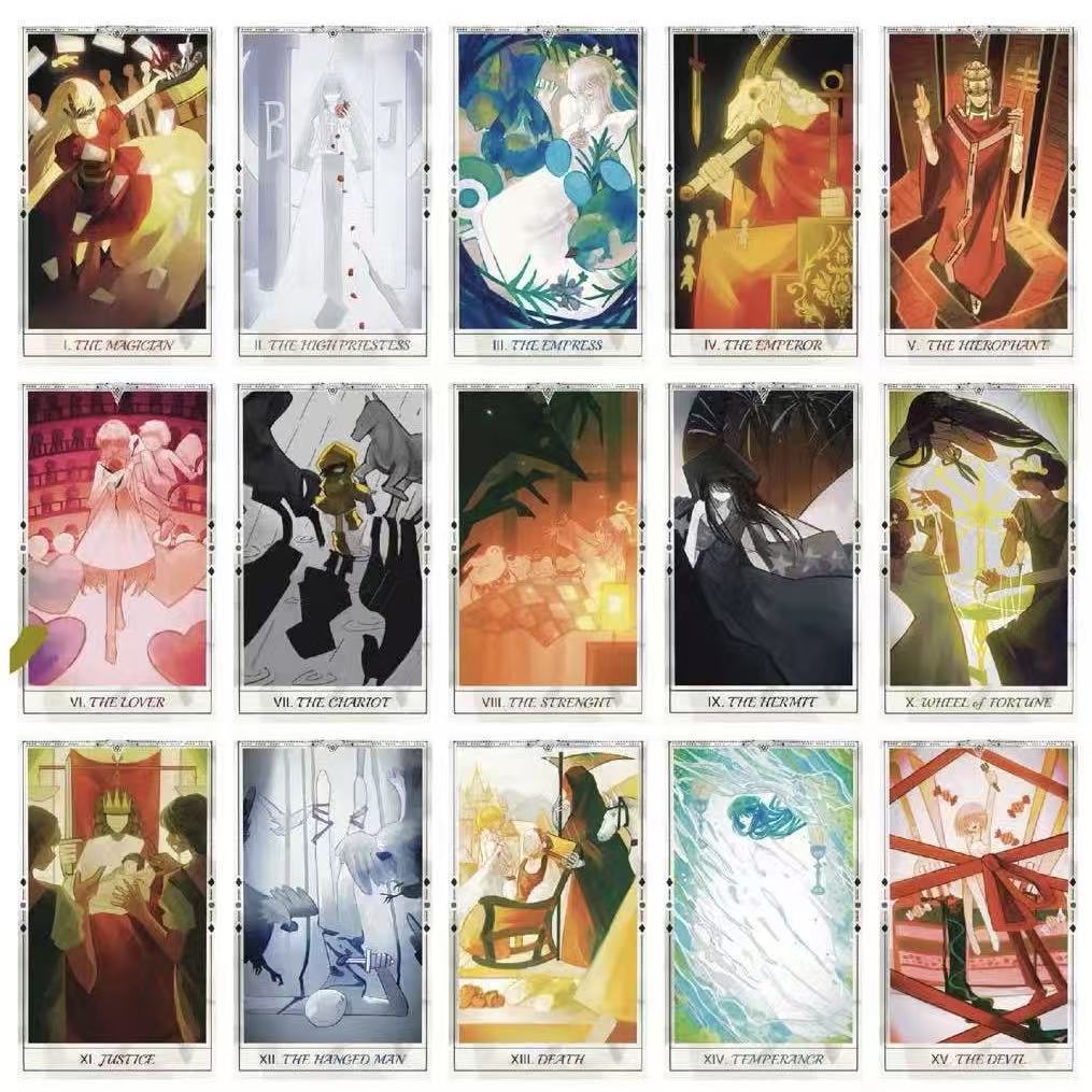 Discover intuitive guidance with Narrative Poem Tarot DELUXE, a 78-card anime-style tarot deck blending poetic storytelling, symbolism, and reflective divination.