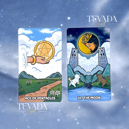 Discover divine guidance with the OmMahaRueyThep Tarot Deck. 78 cards inspired by Hindu gods, designed for wealth and prosperity. Perfect for spiritual seekers.