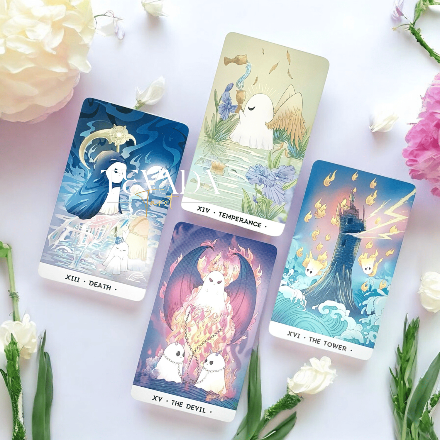 Unveil your intuition with the Orchid Valley Tarot! This 78-card deck by Cute Orchid Company features enchanting imagery and whimsical themes, offering profound guidance for tarot enthusiasts and curious beginners alike.