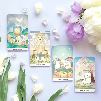 Unveil your intuition with the Orchid Valley Tarot! This 78-card deck by Cute Orchid Company features enchanting imagery and whimsical themes, offering profound guidance for tarot enthusiasts and curious beginners alike.
