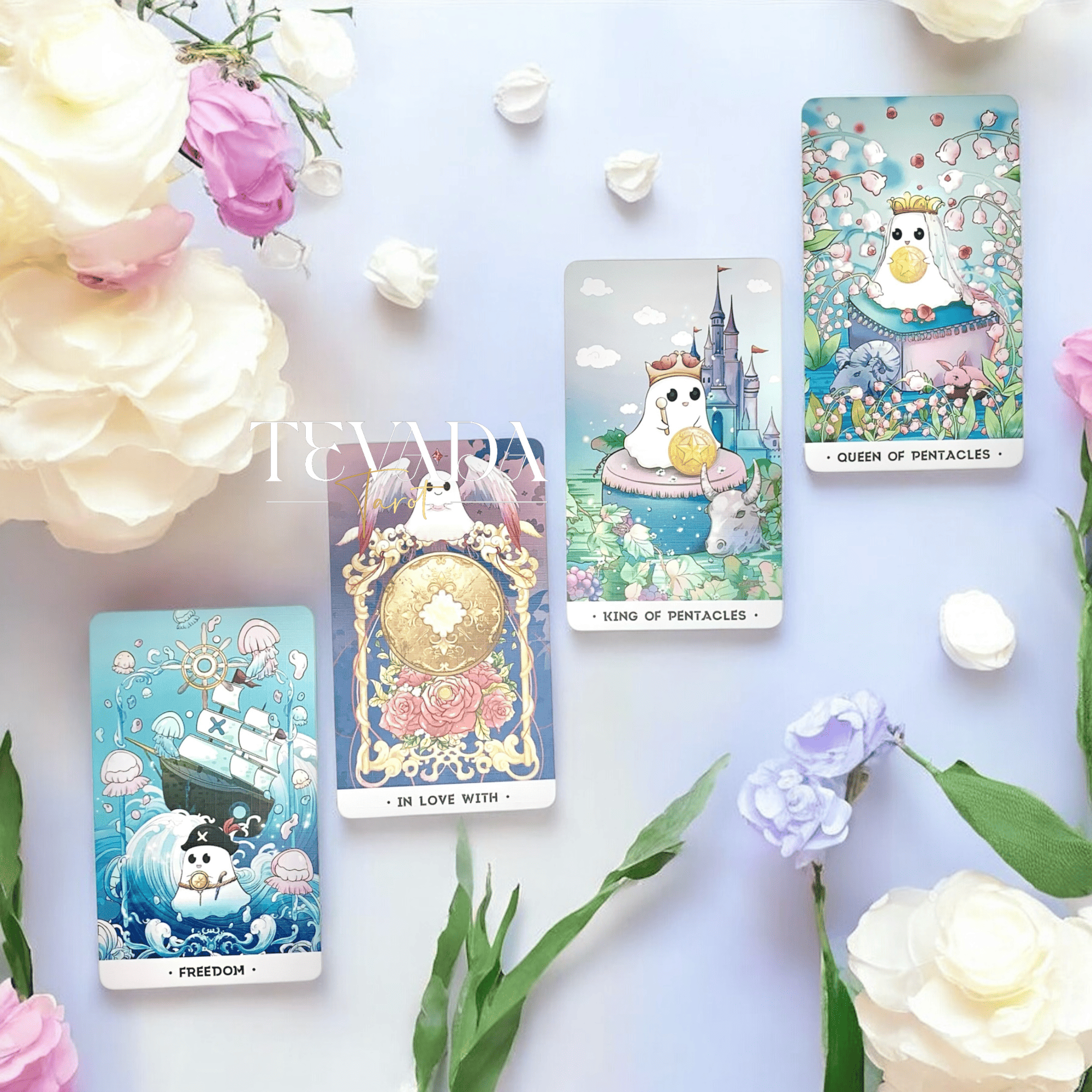 Unveil your intuition with the Orchid Valley Tarot! This 78-card deck by Cute Orchid Company features enchanting imagery and whimsical themes, offering profound guidance for tarot enthusiasts and curious beginners alike.