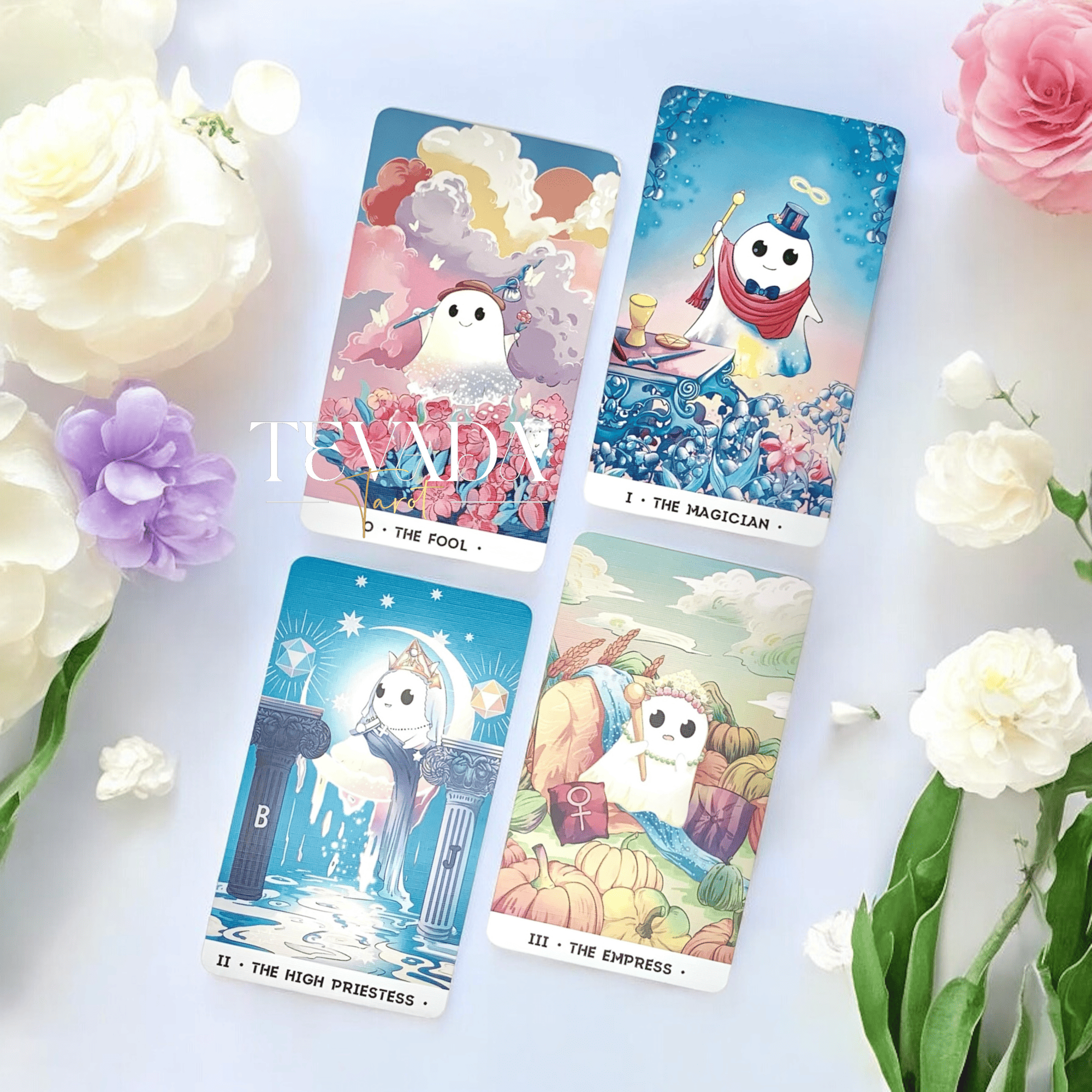 Unveil your intuition with the Orchid Valley Tarot! This 78-card deck by Cute Orchid Company features enchanting imagery and whimsical themes, offering profound guidance for tarot enthusiasts and curious beginners alike.