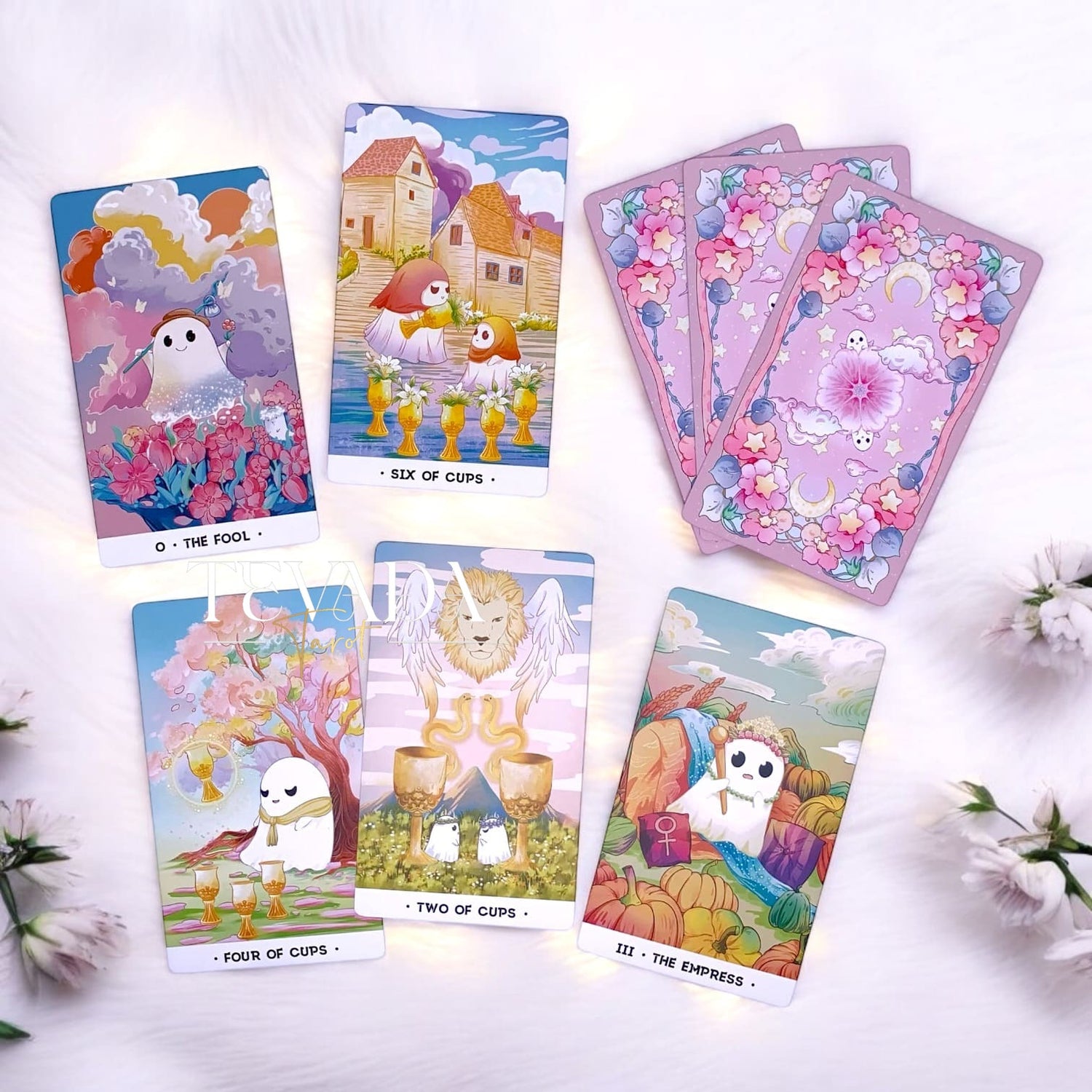 Unveil your intuition with the Orchid Valley Tarot! This 78-card deck by Cute Orchid Company features enchanting imagery and whimsical themes, offering profound guidance for tarot enthusiasts and curious beginners alike.