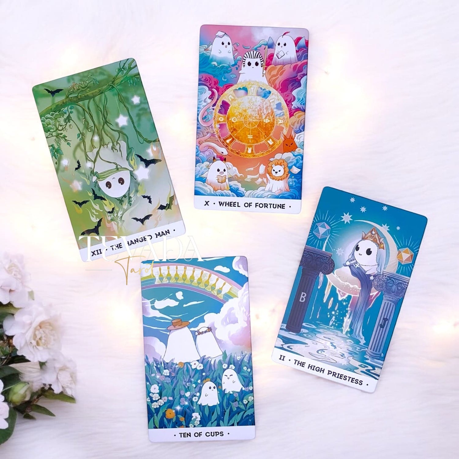 Unveil your intuition with the Orchid Valley Tarot! This 78-card deck by Cute Orchid Company features enchanting imagery and whimsical themes, offering profound guidance for tarot enthusiasts and curious beginners alike.