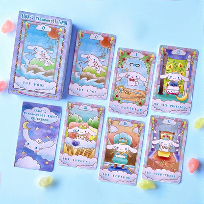 Explore divination with Luna’s Cinnamoroll Tarot, a 78-card Sanrio deck blending traditional symbolism and kawaii charm—ideal for collectors, beginners, and intuitive tarot readers.