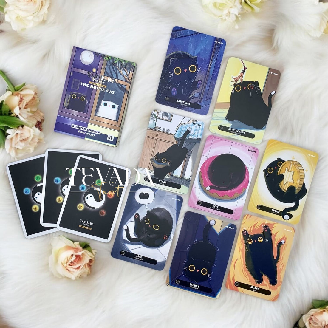 Discover the warmth and magic of The House Cat Oracle II, a 30-card deck inspired by the playful mischief and gentle wisdom of house cats. Perfect for intuitive readings and daily inspiration.