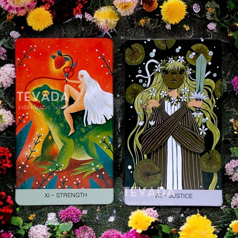 Hop into destiny with Phorg Tarot – a ribbiting adventure of cuteness and cosmic insights! Let charming frog friends guide your intuition in this whimsical tarot deck. Unleash the magic now!