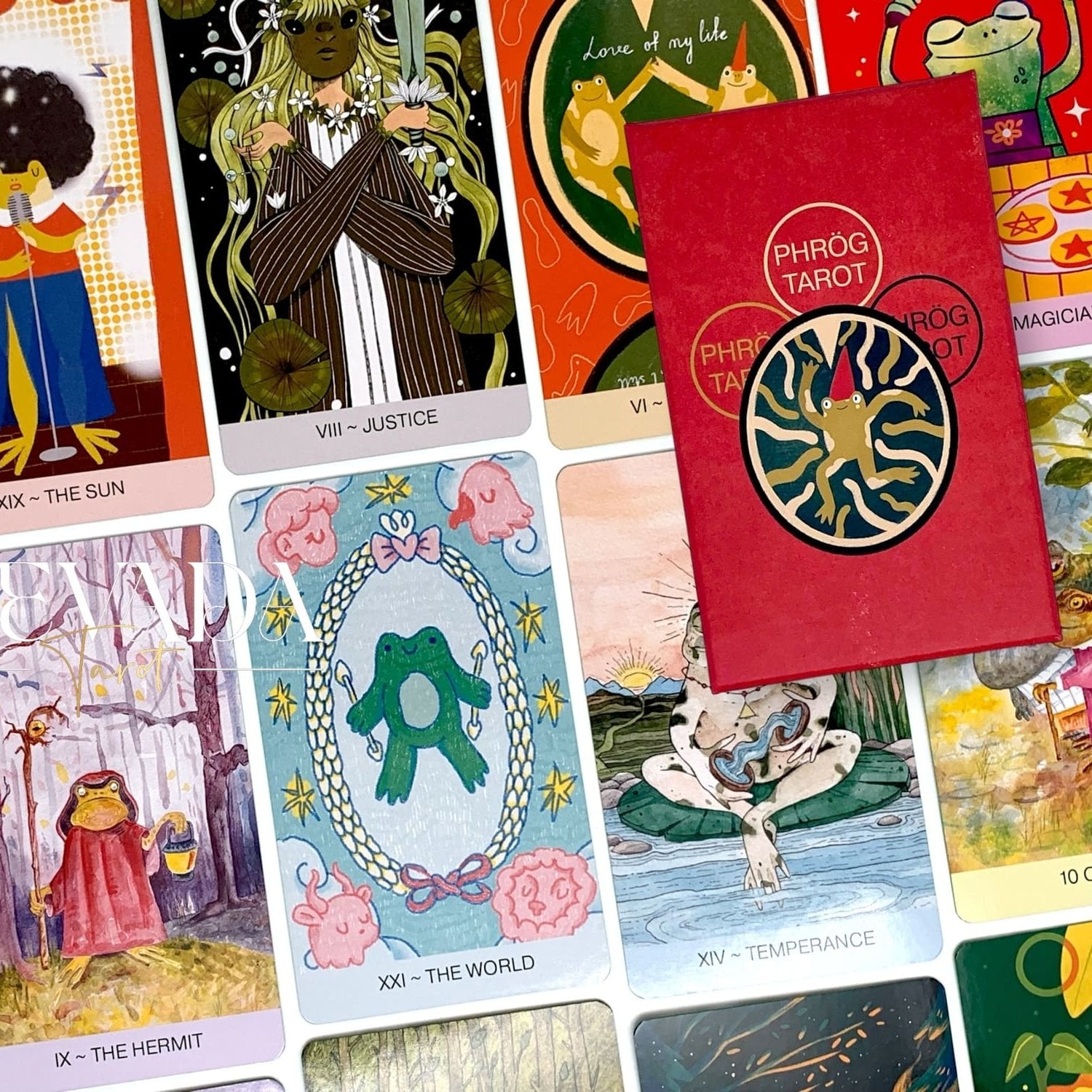 Hop into destiny with Phorg Tarot – a ribbiting adventure of cuteness and cosmic insights! Let charming frog friends guide your intuition in this whimsical tarot deck. Unleash the magic now!