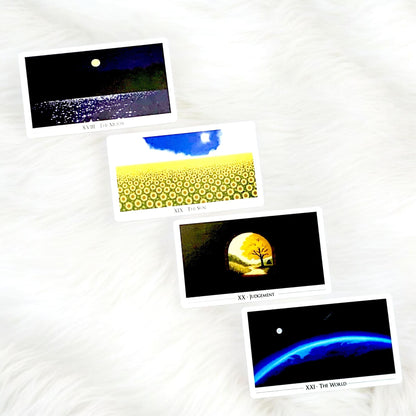 Explore the beauty of tarot through scenic landscapes and calming visuals. The Picturesque Tarot deck blends intuitive guidance with tranquil everyday environments.