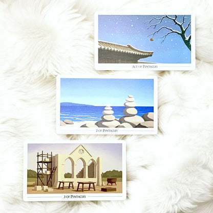 Explore the beauty of tarot through scenic landscapes and calming visuals. The Picturesque Tarot deck blends intuitive guidance with tranquil everyday environments.