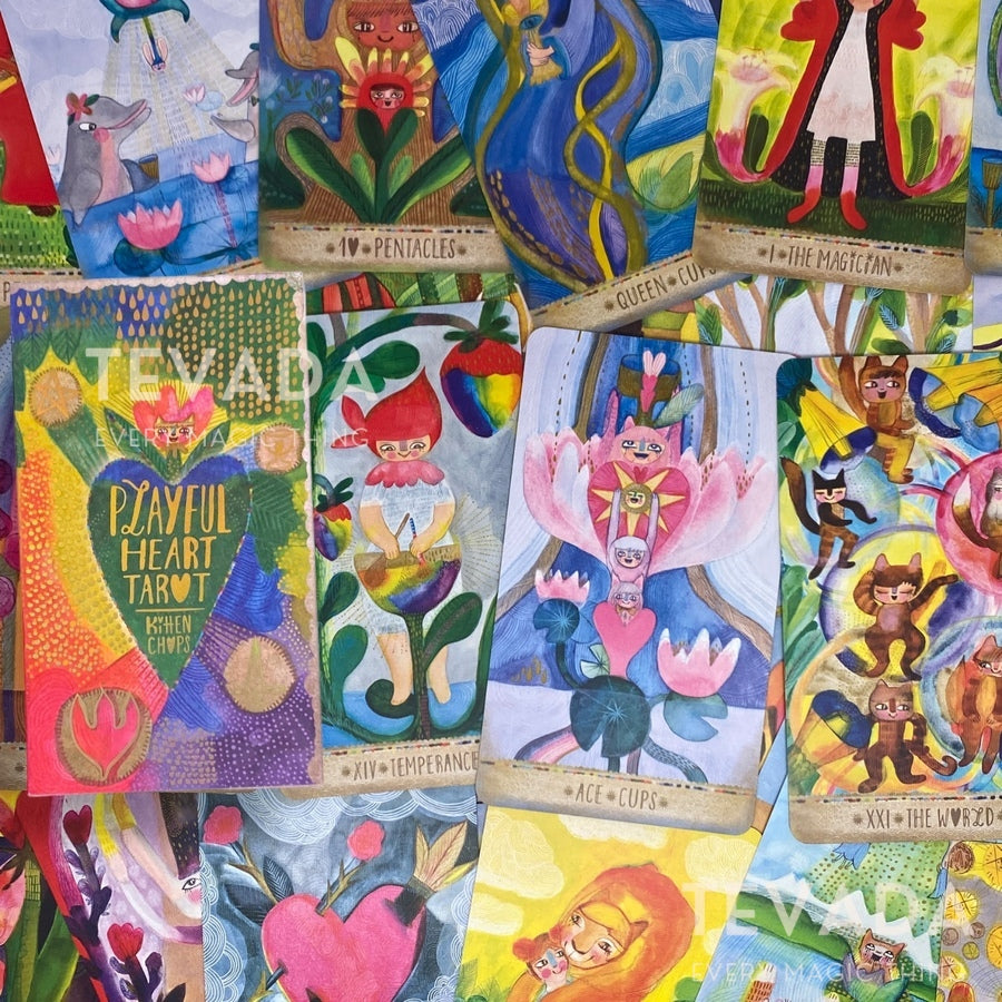 Unlock the magic of your destiny with The Playful Heart Tarot & The PipSpeak Tarot Combo. A cute and whimsical duo for insightful readings and playful introspection. Dive into the enchantment now!