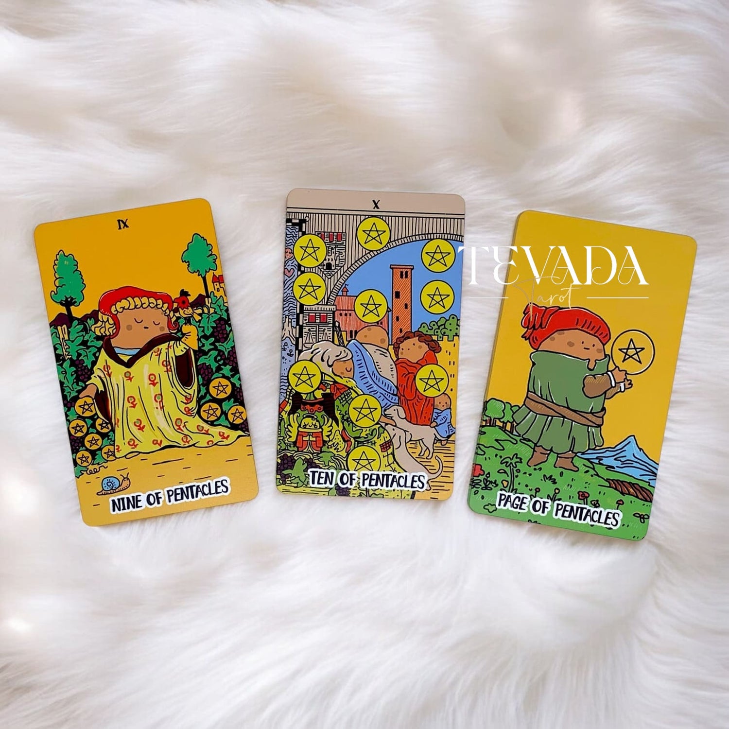 Discover the Potato Waite Tarot DELUXE, a whimsical 78-card deck featuring happy potatoes. Perfect for tarot beginners and pros seeking playful guidance and magical insights.