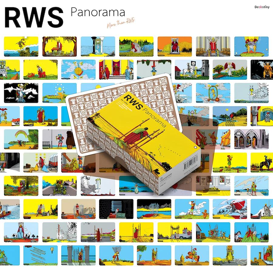 RWS Panorama Tarot takes you on a transformative journey. This modern deck emphasizes horizons, offering fresh perspectives on archetypal symbols.