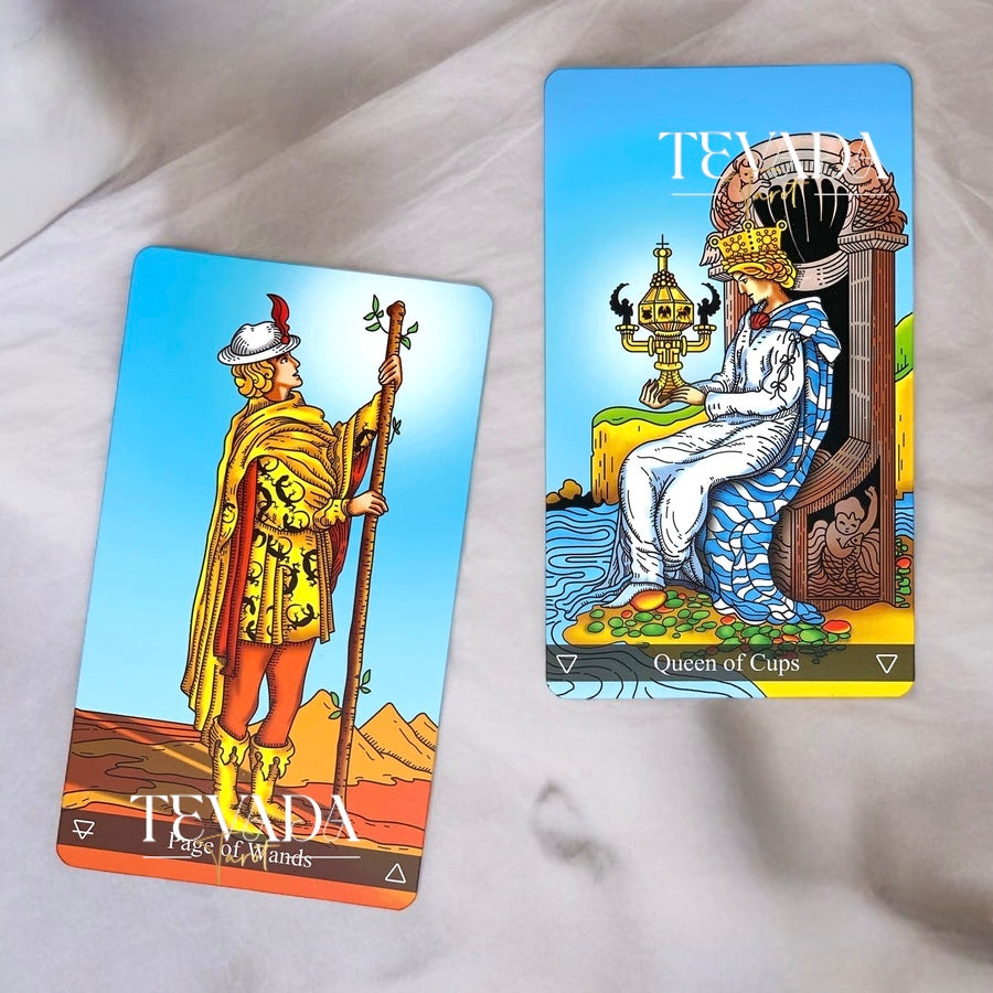 Discover the Retina Waite Smith Tarot V2: a vibrant 78-card deck, perfect for beginners. Enjoy intuitive readings with multicolored, redrawn imagery for personal growth and clarity.