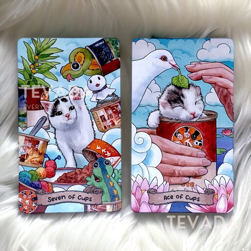 Unveil wisdom & guidance with the Save Cats Tarot LIMITED. Each card features rescued cats & classic tarot meanings. A purrfect gift for cat lovers & tarot enthusiasts.
