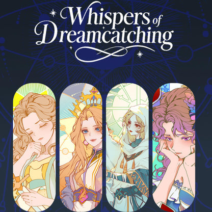Whispers of Dream Catching Tarot Deck ULTRA Edt ACG fantasy indie tarot deck with metallic purple edges for inner healing.