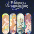 Whispers of Dream Catching Tarot Deck ULTRA Edt ACG fantasy indie tarot deck with metallic purple edges for inner healing.
